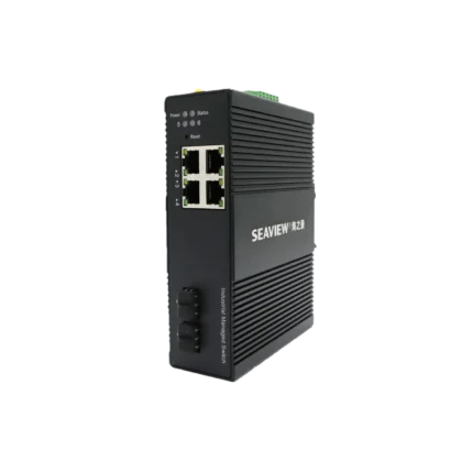 2 SFP Ports + 4 Gigabit Ports Industrial Layer 2 Managed Switch